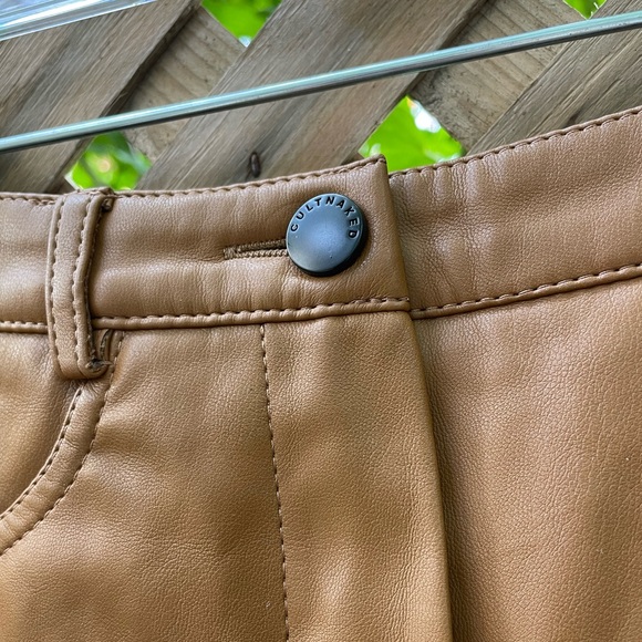 CULTNAKED Vegan Leather Shorts and Corset Set - Picture 2 of 9